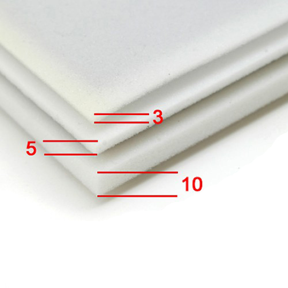 Schaumstoffplatten SF-40/60 weiß 200 x 130 x 1 cm